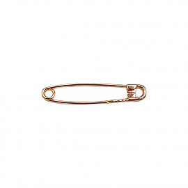 Золота шпилька у червоному кольорі 01-200782234