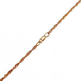 Цепочка из золота в красном цвете 01-200258337