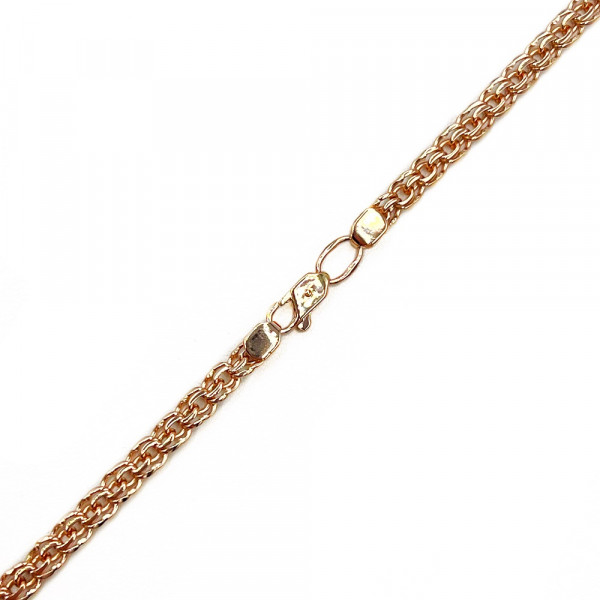 Ланцюг з золота у червоному кольорі