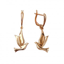 Серьги из красного золота 01-200781838