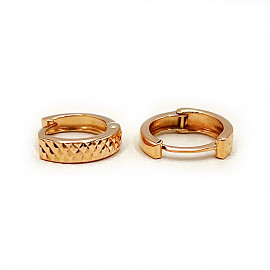 Серьги из красного золота 01-200602939