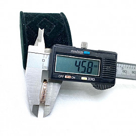 Каблучка з золота червоного кольору з діамантом