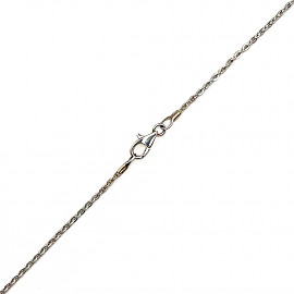 Кольє з золота у жовтому з білим кольорі