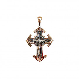 Хрестик з золота 01-200810740