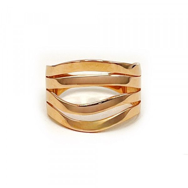 Кольцо из красного золота