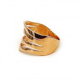 Кольцо из красного золота