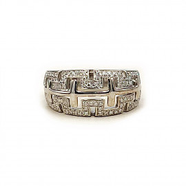 Кольцо из золота с желтыми бриллиантами 01-200912240