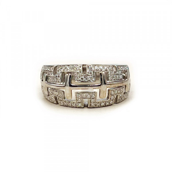 Кольцо из золота с желтыми бриллиантами