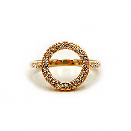 Золотое кольцо с цирконом 01-200768541