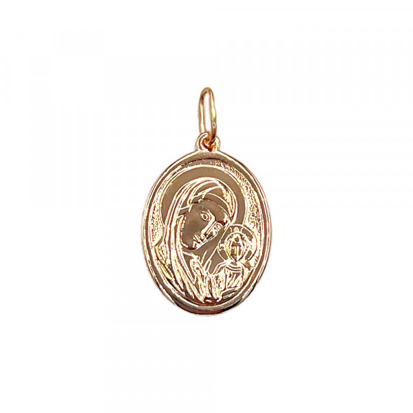 Ладанка из красного золота