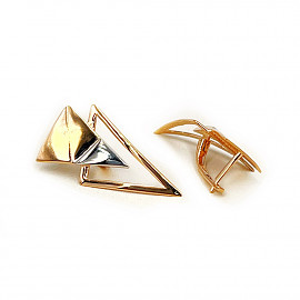 Серьги из красного золота 01-200593643