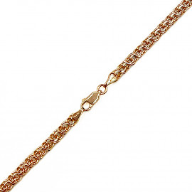 Золотий ланцюг у червоному кольорі 01-200872443