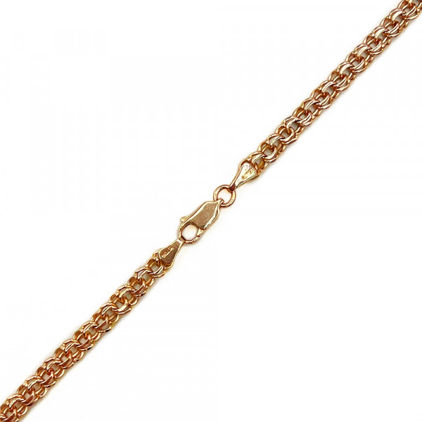 Золотий ланцюг у червоному кольорі