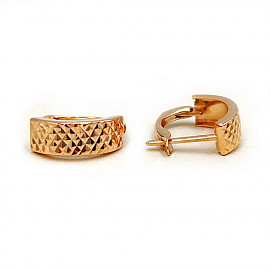 Серьги из красного золота 01-200585544
