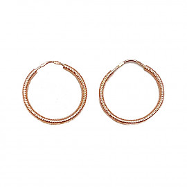 Сережки з золота червоного кольору 01-200799844