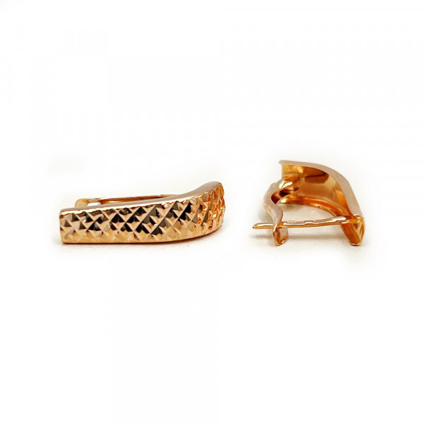 Сережки з золота червоного кольору