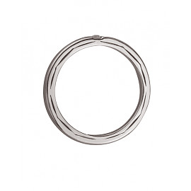 Кольцо из золота в белом цвете с белым бриллиантом