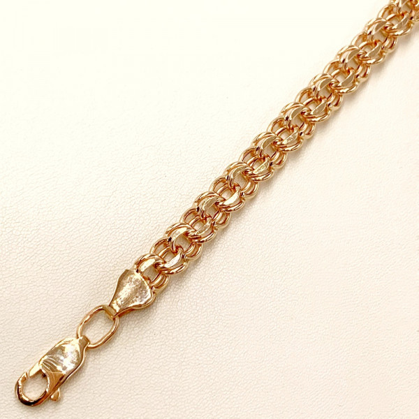 Браслет з золота червоного кольору