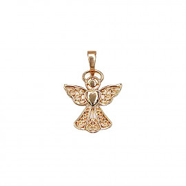 Кулон з червоного золота «Янгол» 01-200788446