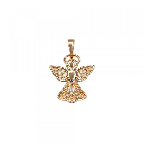 Кулон з червоного золота «Янгол»