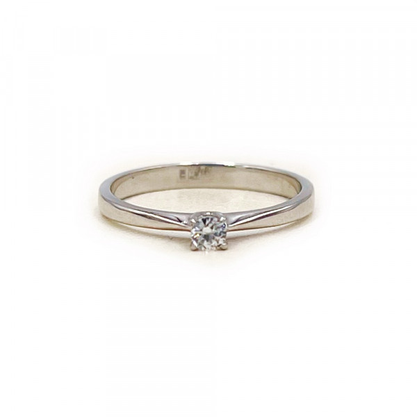 Золотое кольцо с цирконом