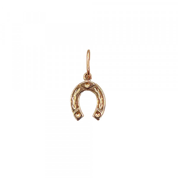 Кулон з золота у червоному кольорі