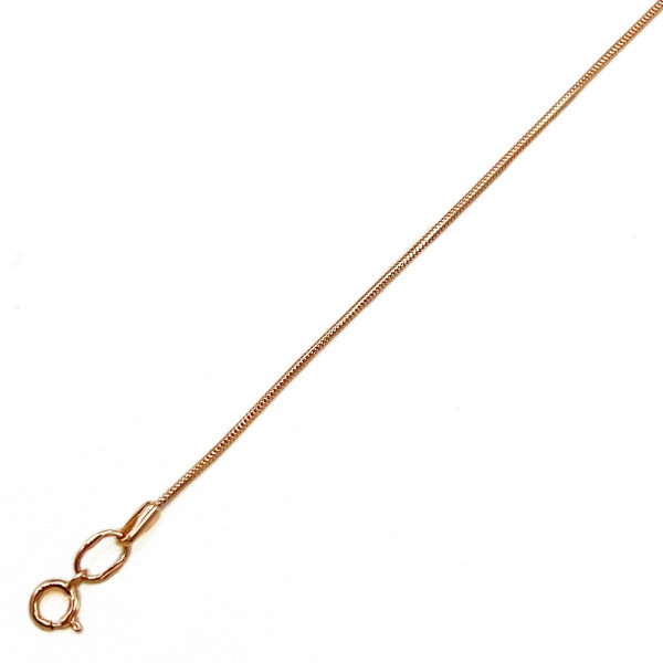 Цепочка из золота в красном цвете