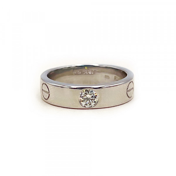 Золота каблучка у білому кольорі з жовтим діамантом