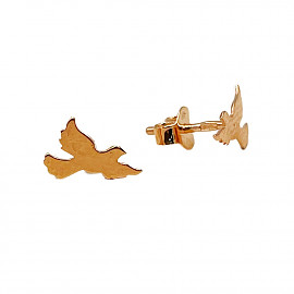Серьги из золота красного цвета 01-200739651