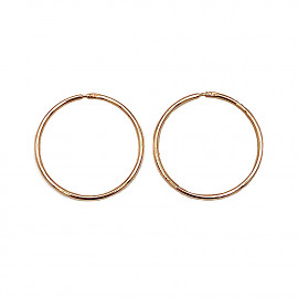 Сережки з золота червоного кольору 01-200799851