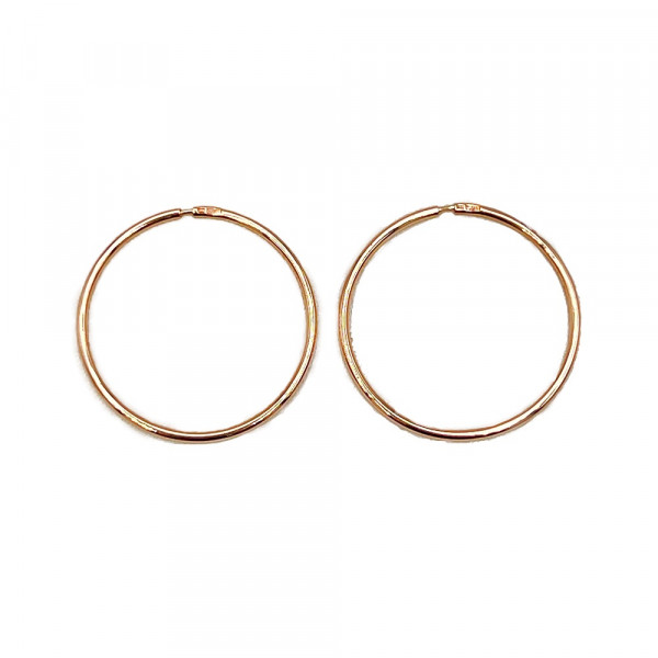 Сережки з золота червоного кольору