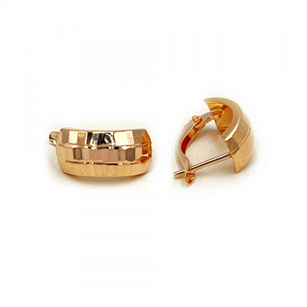 Сережки з золота червоного кольору
