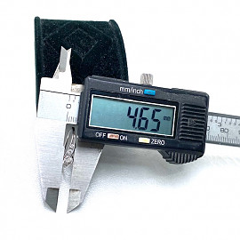 Кольцо из золота в белом цвете с белыми бриллиантами