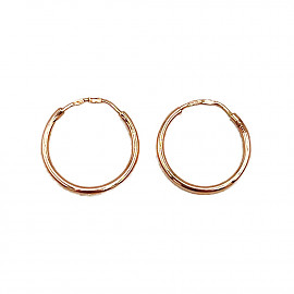 Сережки з золота у червоному кольорі 01-200850852