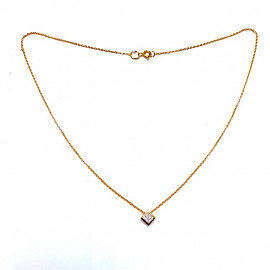 Золотий ланцюг з жовтими діамантами 01-200890054