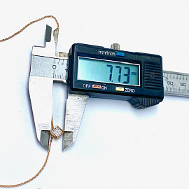 Золотий ланцюг з жовтими діамантами