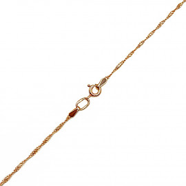 Ланцюг з золота у червоному кольорі 01-200859455