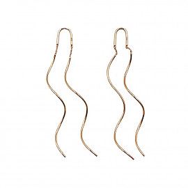 Сережки з червоного золота 01-200865558