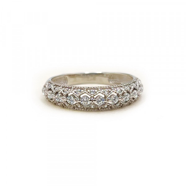 Золотое кольцо с цирконом