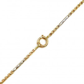 Золотий ланцюг з цирконом 01-200836959