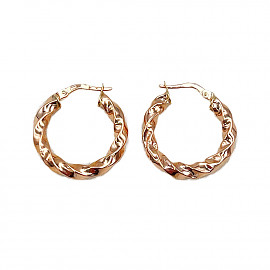 Сережки з червоного золота 01-200863059