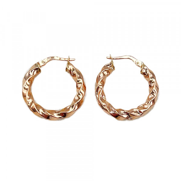 Сережки з червоного золота