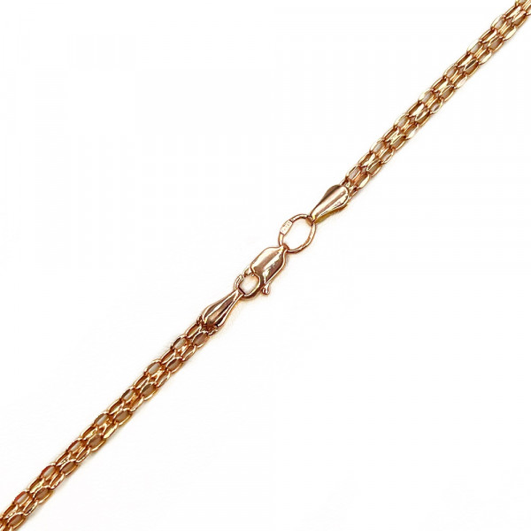 Ланцюг з золота у червоному кольорі