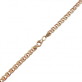 Золотая цепочка в красном цвете 01-200976960