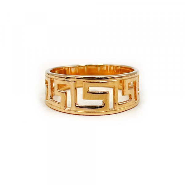 Каблучка з червоного золота