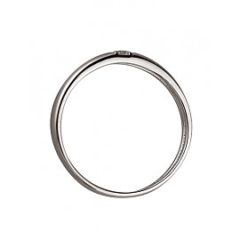 Золотое кольцо с белым бриллиантом