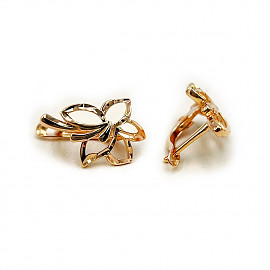 Сережки з золота у червоному кольорі 01-200891662