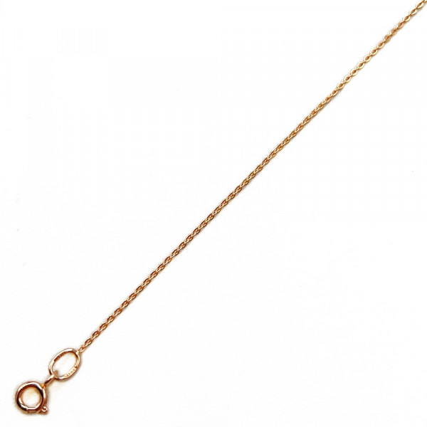 Ланцюг з золота у червоному кольорі