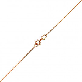 Ланцюг з золота у червоному кольорі 01-200931163