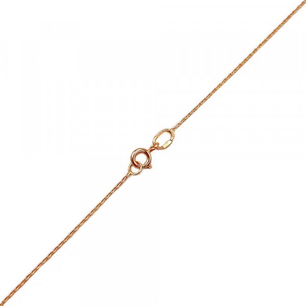 Ланцюг з золота у червоному кольорі